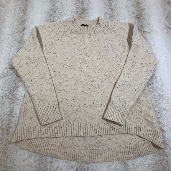 Pendleton Sweaters - Pendleton Lambswool Crewneck Sweater Speckled Beige Knit Women’s XL